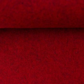 50x70 cm Zuschnitt Dekofilz 3 mm Stark Rot meliert Bastian von Swafing